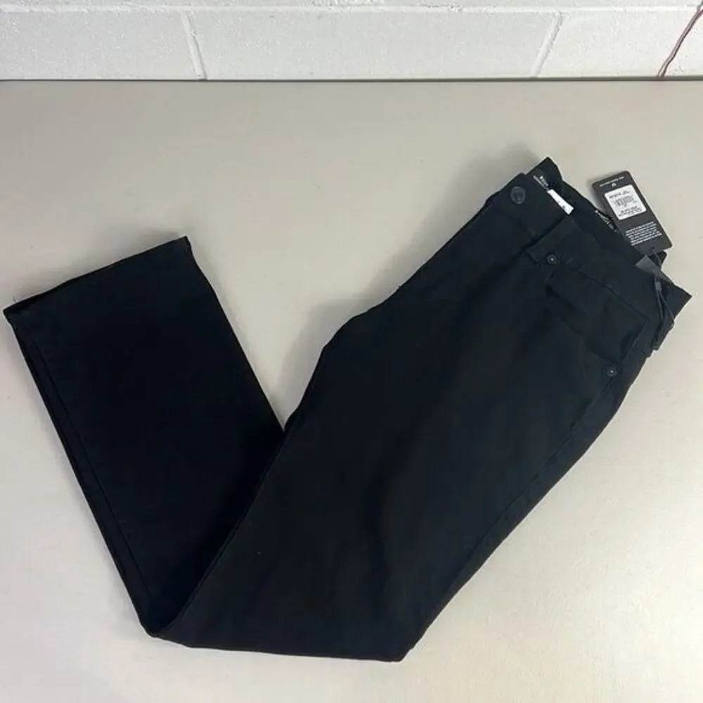 TRUE RELIGION Men's Ricky StraightJeans Back Flap Pockets Ricky W33 Black 105712